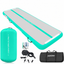 VOFiTNY Premium Gymnastics Air Mat & Roller Set(with Pump) - Mint Glow