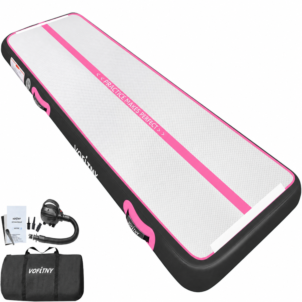 VOFiTNY Gymnastics Air Mat - Pink