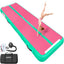 VOFiTNY Premium Gymnastics Air Mat -Tropic Watermelon — gymnastics air mat with gymnast, electric pump, and storage bag