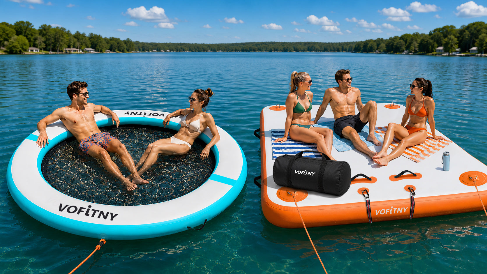 Inflatable Water Hammock vs. Floating Dock: Which One Fits Your Summer?