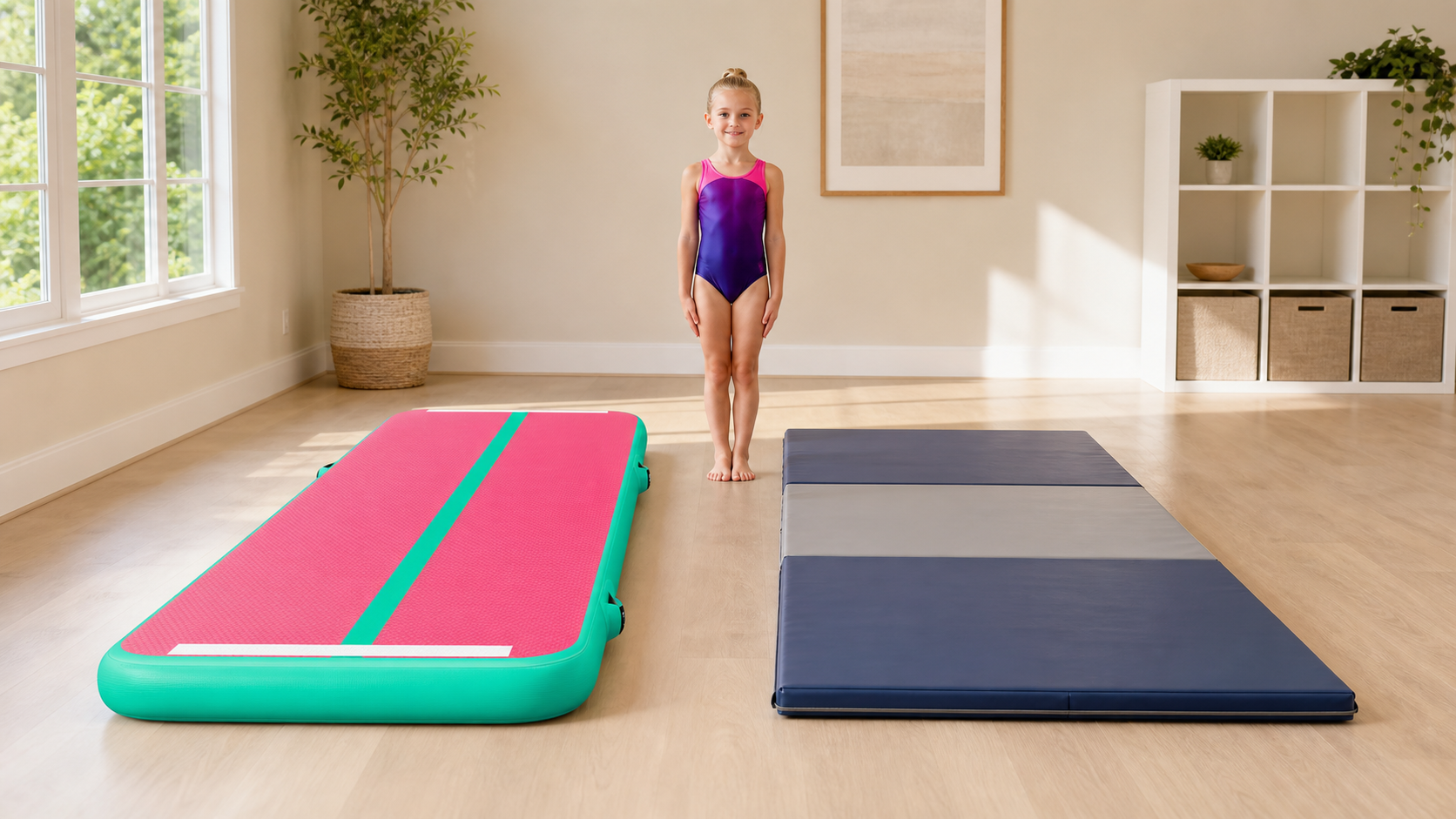 Inflatable Gymnastics Mat vs. Folding Mat: Which Is Better for Home Practice?