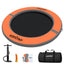 VOFiTNY Inflatable Water Hammock - Orange/Grey