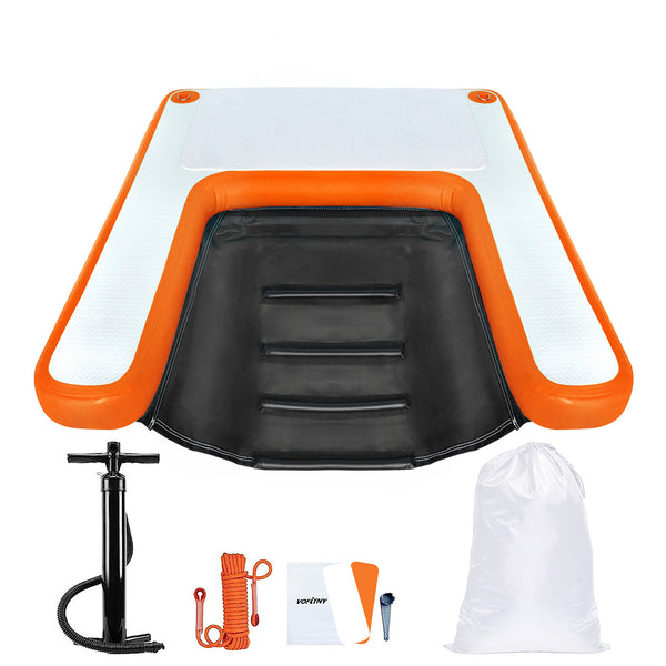 VOFiTNY Inflatable Dog Pool Ramp - Orange