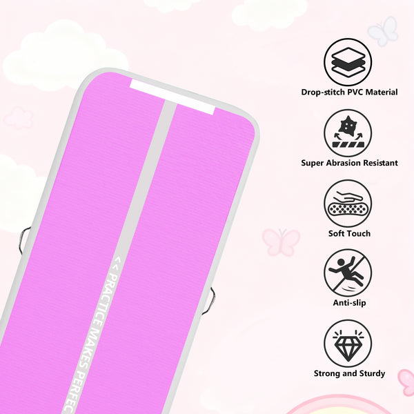 VOFiTNY Premium Gymnastics Air Track -Orchid Glow