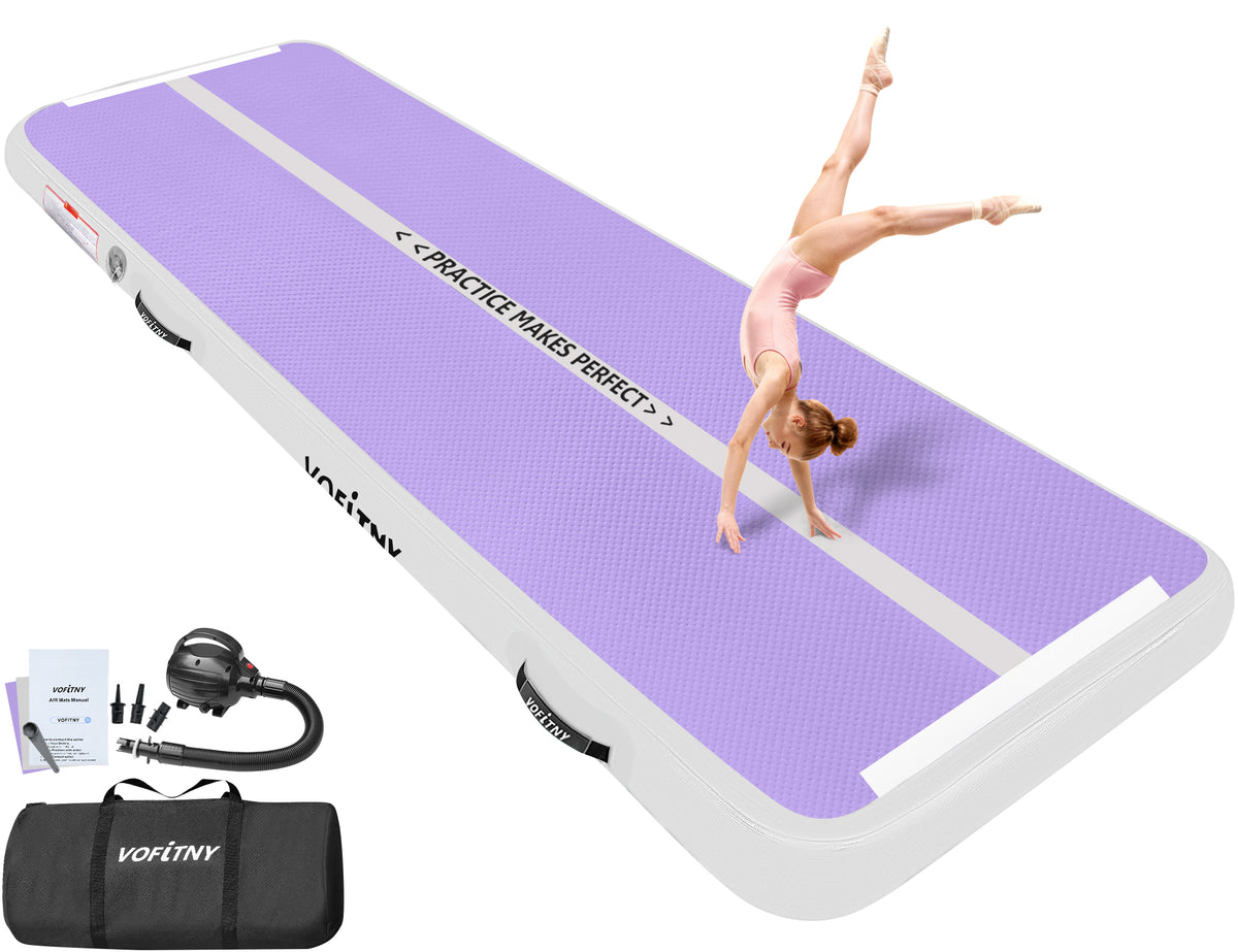 VOFiTNY Gymnastics Air Mat - Lavender/Mint Main image
