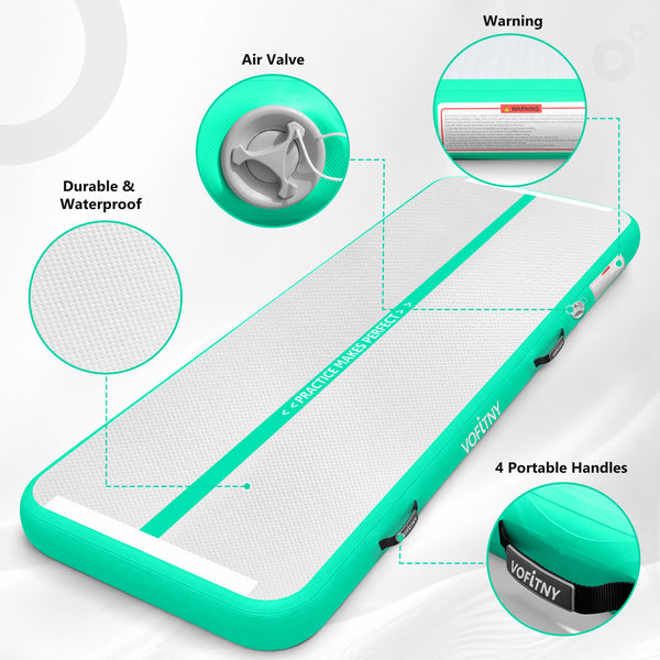 VOFiTNY Gymnastics Air Mat - Green