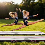 VOFiTNY Premium Gymnastics Air Mat -Midnight Rose