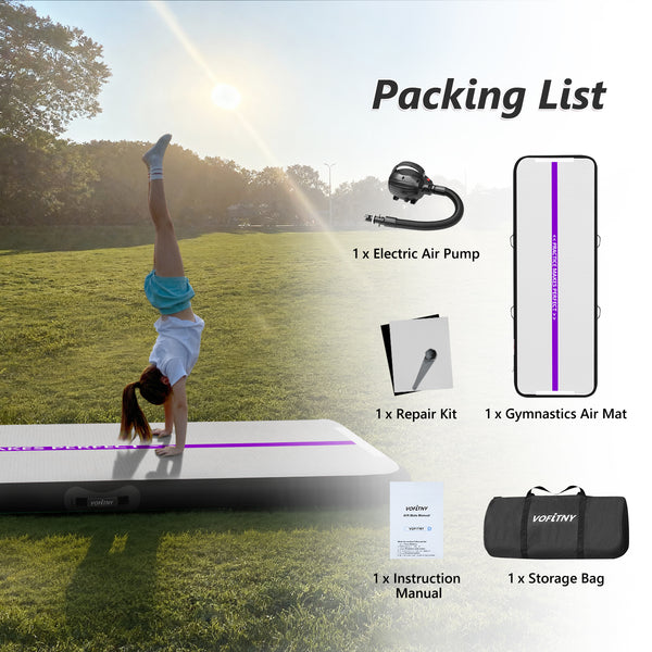 VOFiTNY Premium Gymnastics Air Track -Royal Violet
