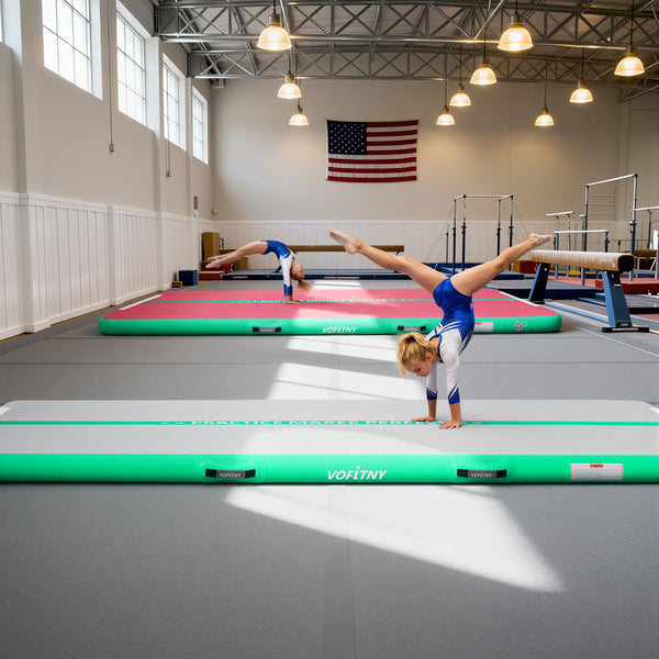 VOFiTNY Gymnastics Air Mat - Green