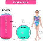 VOFiTNY Premium Gymnastics Air Mat & Roller Set(with Pump) - Tropic Watermelon