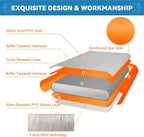 VOFiTNY Premium Inflatable Dog Pool Ramp - Sunburst Orange