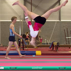 VOFiTNY Premium Gymnastics Air Mat & Roller Set(with Pump) - Tropic Watermelon