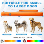 VOFiTNY Premium Inflatable Dog Pool Ramp - Sunburst Orange