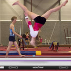VOFiTNY Premium Gymnastics Air Mat & Roller Set(with Pump) - Royal Violet