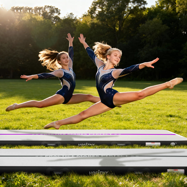 VOFiTNY Premium Gymnastics Air Track -Carbon Black