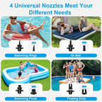 VOFiTNY 600W Electric Air Pump for Inflatables