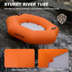 VOFiTNY Heavy Duty Inflatable River Tube - Solar Flare