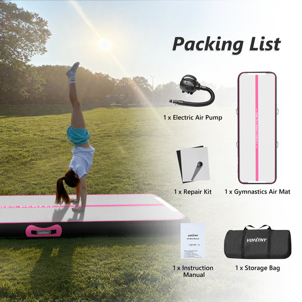 VOFiTNY Premium Gymnastics Air Track -Midnight Rose