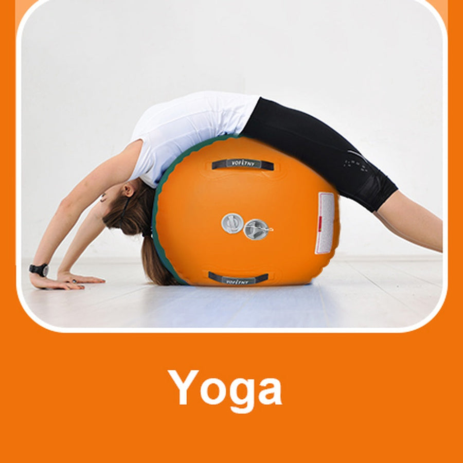 VOFiTNY air roller yoga training scene