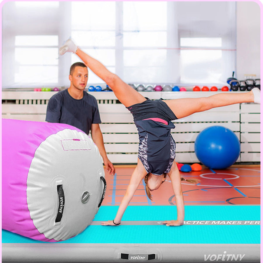 VOFiTNY gymnastics air mat roller set gymnastics training scene