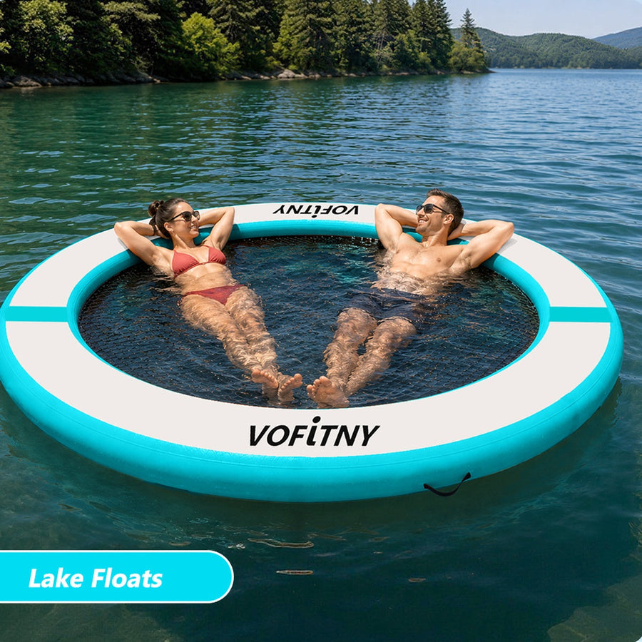 VOFiTNY inflatable water hammock lake floats scene