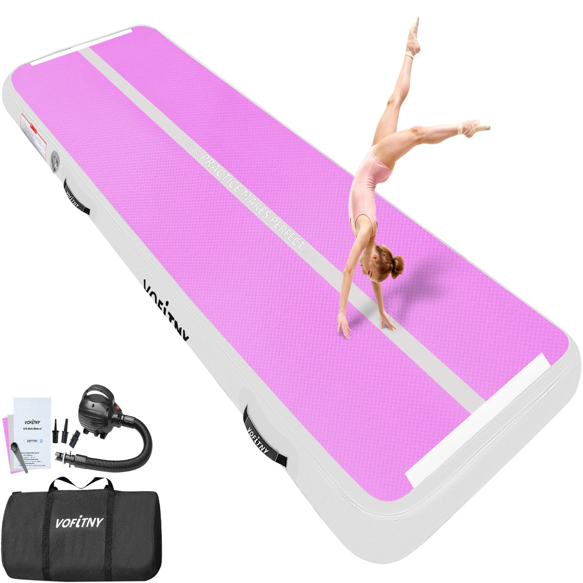 VOFiTNY Premium Gymnastics Air Mat -Orchid Glow Secondary image